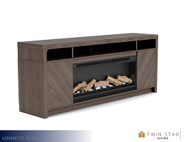 Twin Star Morada Bay Fillmore Oak Fireplace