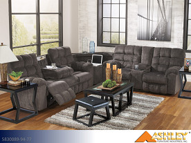 Ashley Acieona Slate Sectional (3 Piece Set)