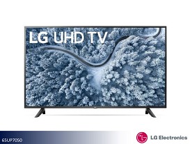 LG Electronics 4K UHD Smart LED Television - 65" Screen (Black)