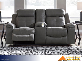 Ashley Jesolo Dark Gray Motion Loveseat