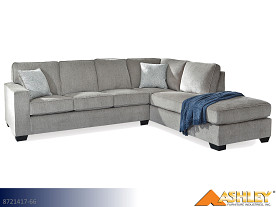 Ashley Altari Alloy Sectional (2 Piece Set)