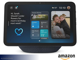 Amazon Alexa Echo Show 8 Personal Electronics Item - 8.7" Screen (Graphite)