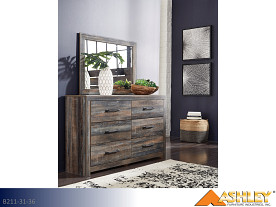 Ashley Drystan Multi Dresser & Mirror (2 Piece Set)