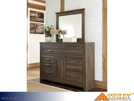 Ashley Juararo  Dresser & Mirror (2 Piece Set)