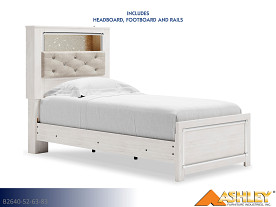 Ashley Altyra White Bed (Twin)