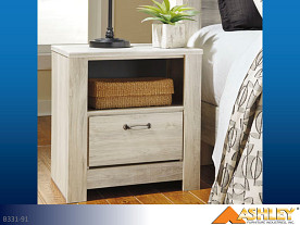 Ashley Bellaby Whitewash Nightstand