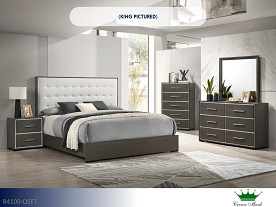 Crown Mark Sharpe  Bedroom Set (Queen)