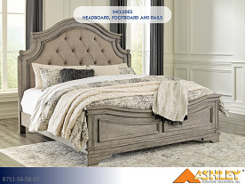 $20.25 Pays First Month! Ashley Lodenbay Two-Tone Bed (King)