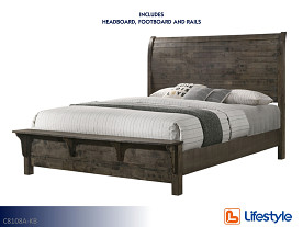 $20.25 Pays First Month! Lifestyle Cassidy  Bed (King)