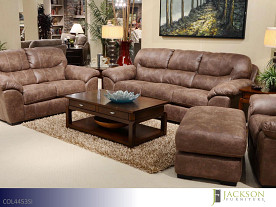 $17 Pays up to April 1* For This Jackson Grant Silt Sofa and Loveseat (2 Piece Set)