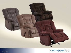 Catnapper Daly Choice of Colors Recliner (Power Lay Flat)