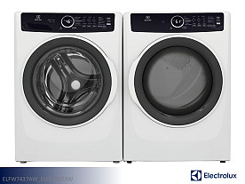 Electrolux 400 Series Front Load Washer & Electric Dryer Set - W: 4.5cf | D: 8.0cf (White)