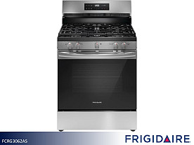 Frigidaire Quick Boil Gas Range - 30" | 5.1 Cu Ft (Stainless)