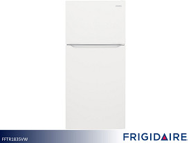 $17 Pays up to April 1* For This Frigidaire  Refrigerator with Top Mount Freezer - 18.3 Cu Ft (White)