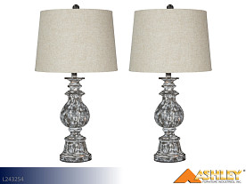 Ashley Macawi Antique Lamps (Pair)