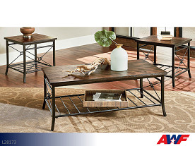 AWF Imports Ainsley  Occasional Table Set (3 Piece Set)