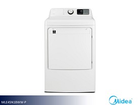 Midea  Electric Dryer - 8.0 Cu Ft (White)