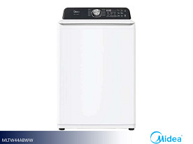 Midea Large Capacity Top Load Washer - 4.4 Cu Ft (White)