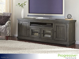 Progressive Willow Dark Gray TV Stand (74")