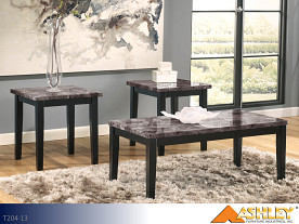 Ashley Maysville Black Occasional Table Set (3 Piece Set)