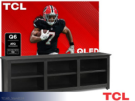 TCL 4K UHD HDR QLED Smart Fire Television - 65" Screen (With Stand)