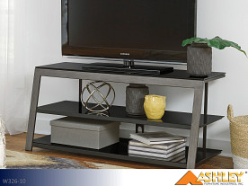 Ashley Rollynx Black Entertainment Stand