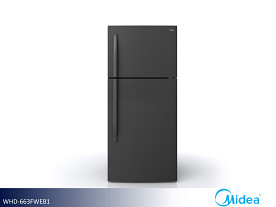 $17 Pays up to April 1* For This Midea  Refrigerator with Top Mount Freezer (Black)