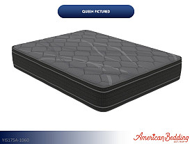 American Bedding Anisha Mattress - King (12" Profile | Double Sided Euro Top | 460 Coil [QN] | Plush Foams)