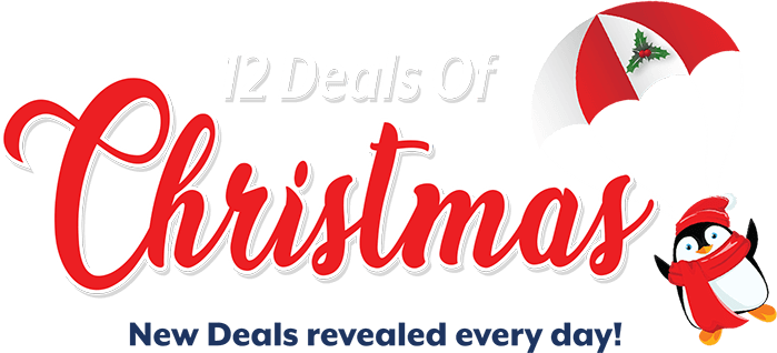 12 deals of Christmas New Deals revealed every day!