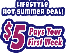 Rentmart Hot Summer Deals! $5 Pays Your First Week