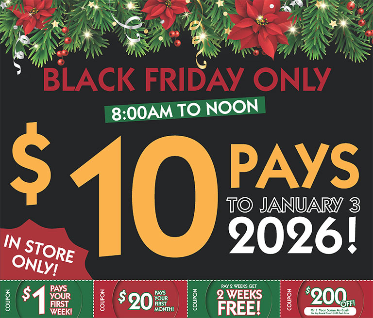 Black Friday Specials